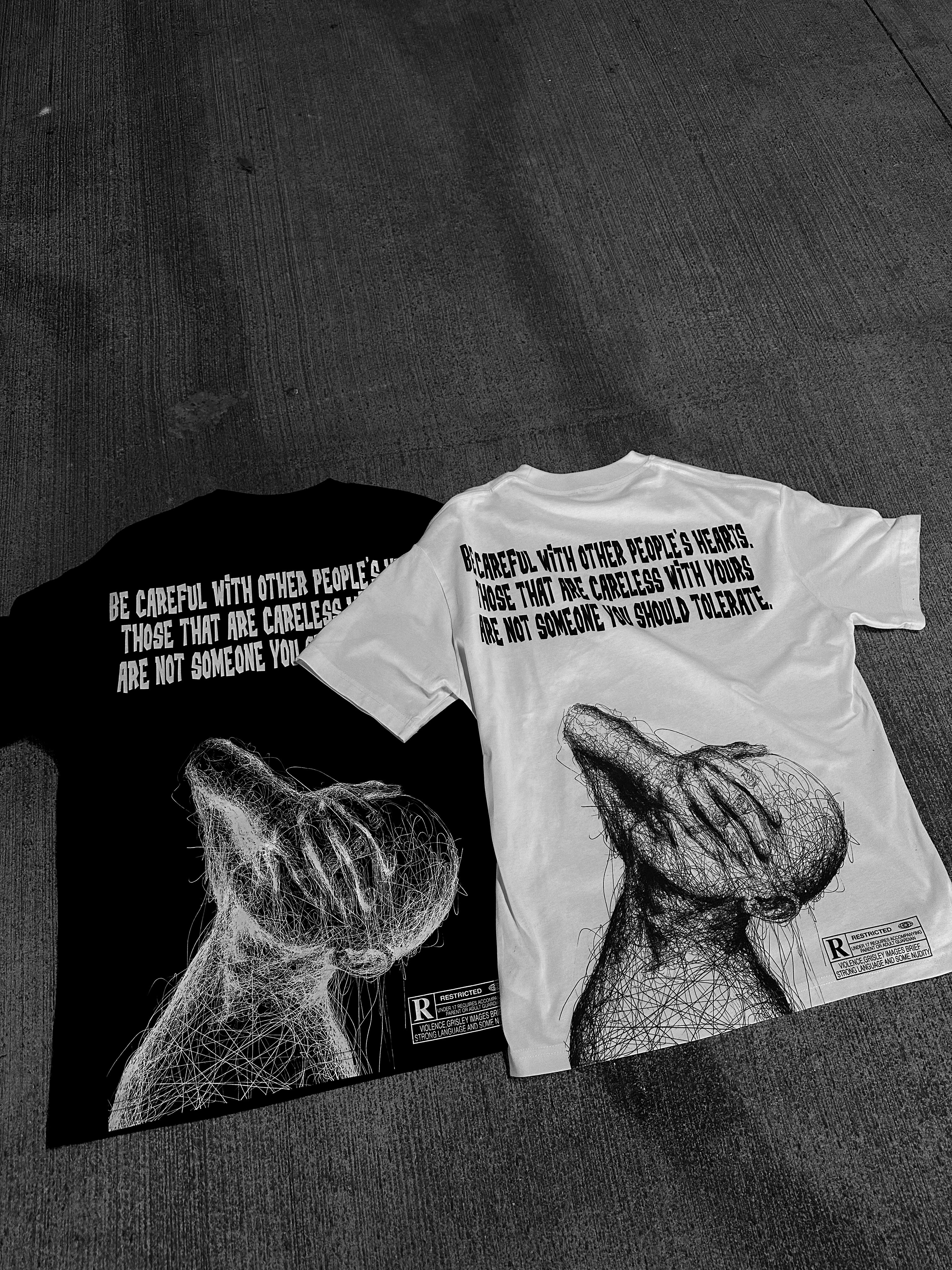 Be careful with peoples hearts tee